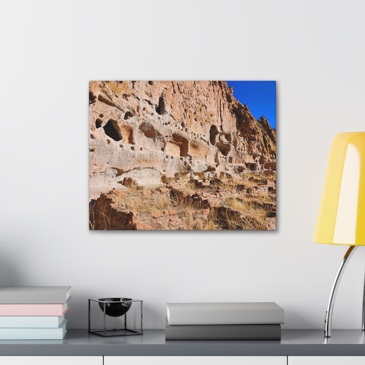 Evidence of Ancients: Bandelier National Monument (Canvas Print)