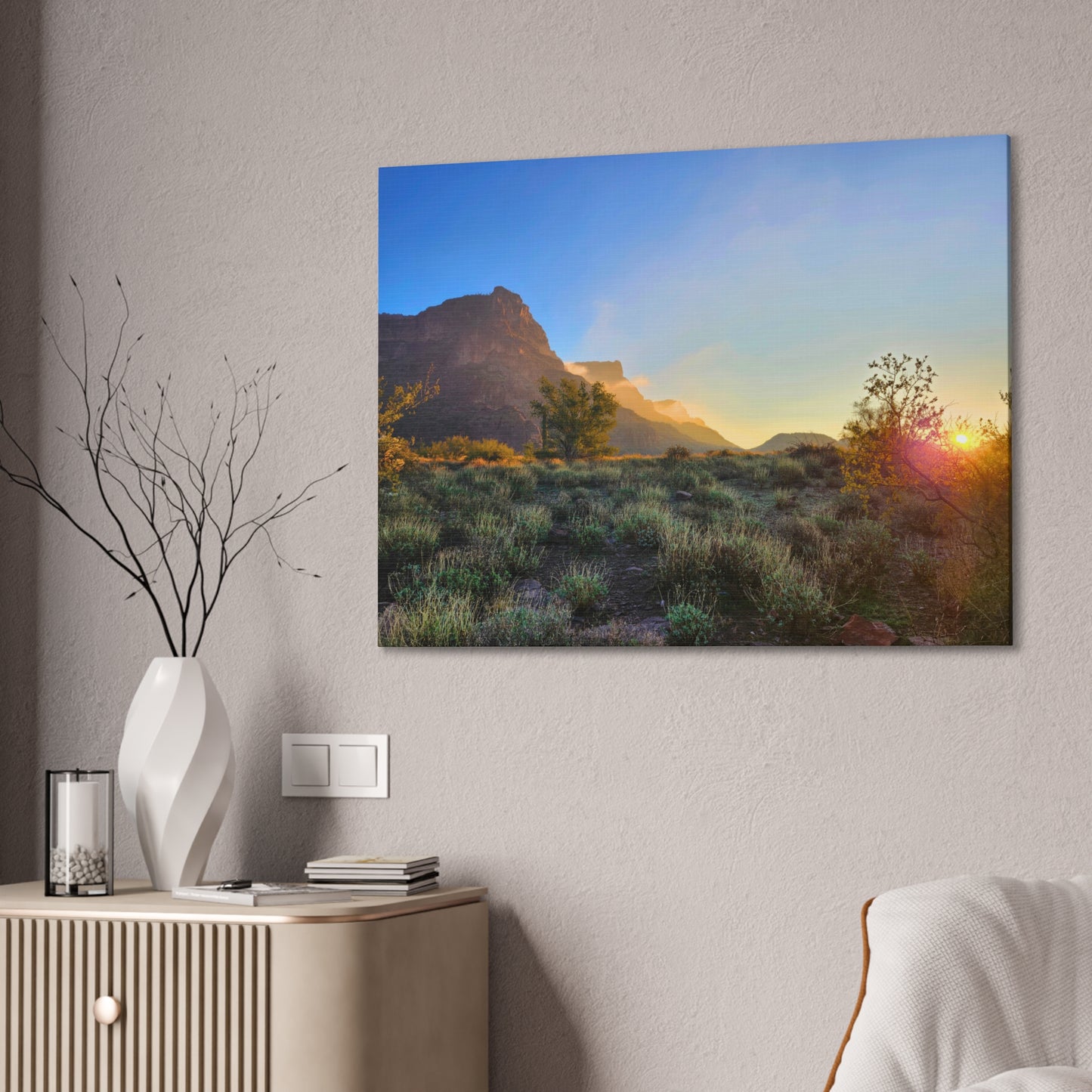 Sunrise in the Superstition Mountains; Arizona Photography, Wall Art, Natural Landscape Home Decor for Hikers and Nature Lovers!