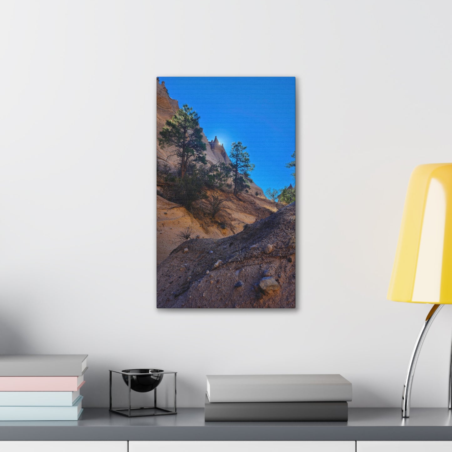 Sunrise over Tent Rocks National Park: Canvas Print