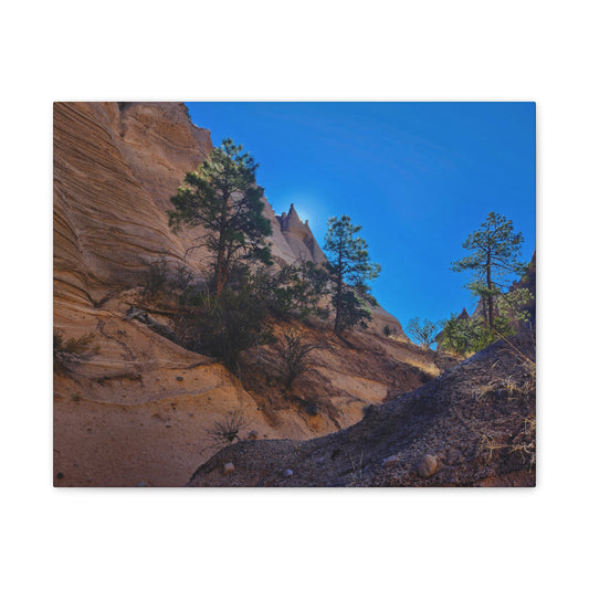 Sunrise over Tent Rocks National Park (Full): Canvas Print