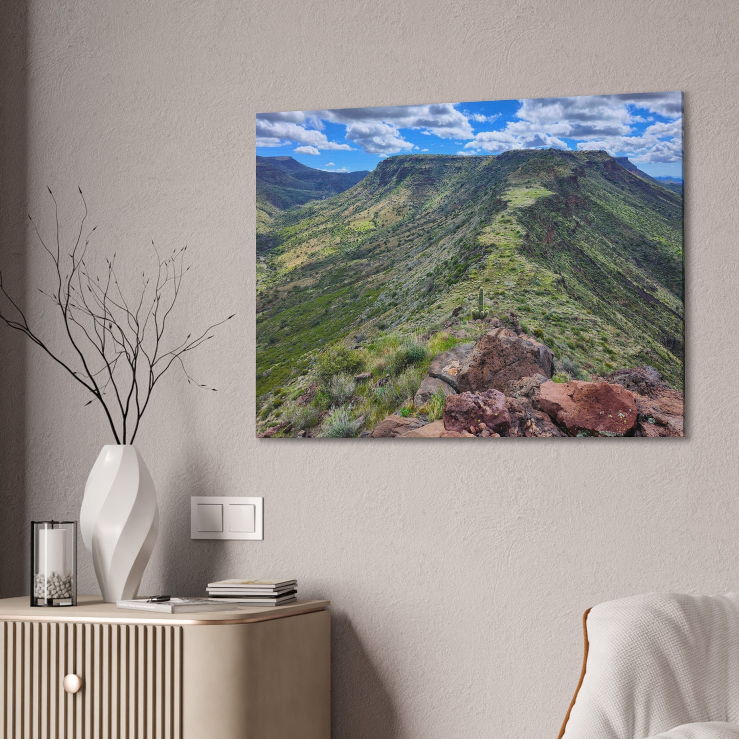 Looking Back at Skull Mesa; Arizona Photography, Wall Art, Natural Landscape Home Decor for Hikers and Nature Lovers!