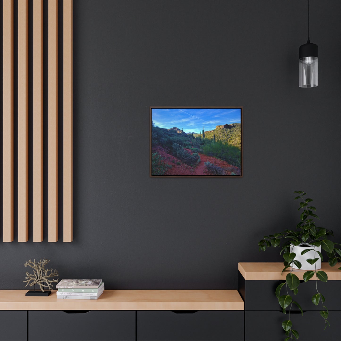 Framed Canvas Gallery Wraps: The Vibrant Desert; Arizona Photography, Wall Art, Natural Landscape Home Decor for Hikers and Nature Lovers!
