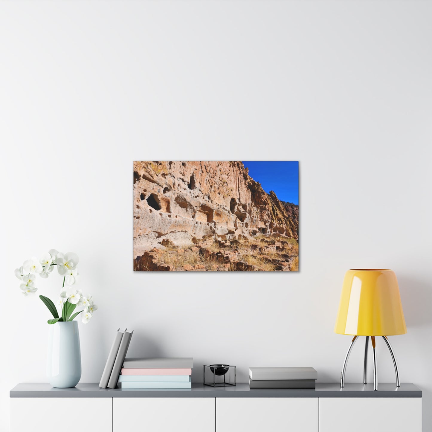 Evidence of Ancients: Bandelier National Monument (Canvas Print)