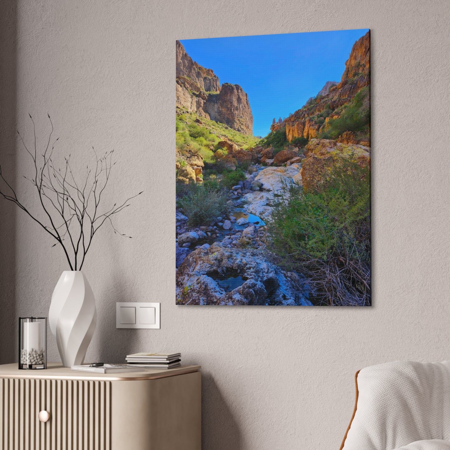 A View Down Crucifix Canyon (#2); Arizona Photography, Wall Art, Natural Landscape Home Decor for Hikers and Nature Lovers!