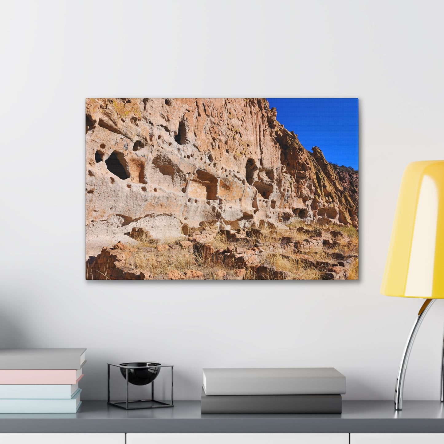Evidence of Ancients: Bandelier National Monument (Canvas Print)