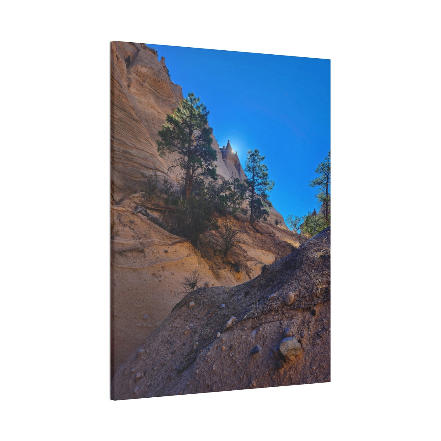 Sunrise over Tent Rocks National Park: Canvas Print