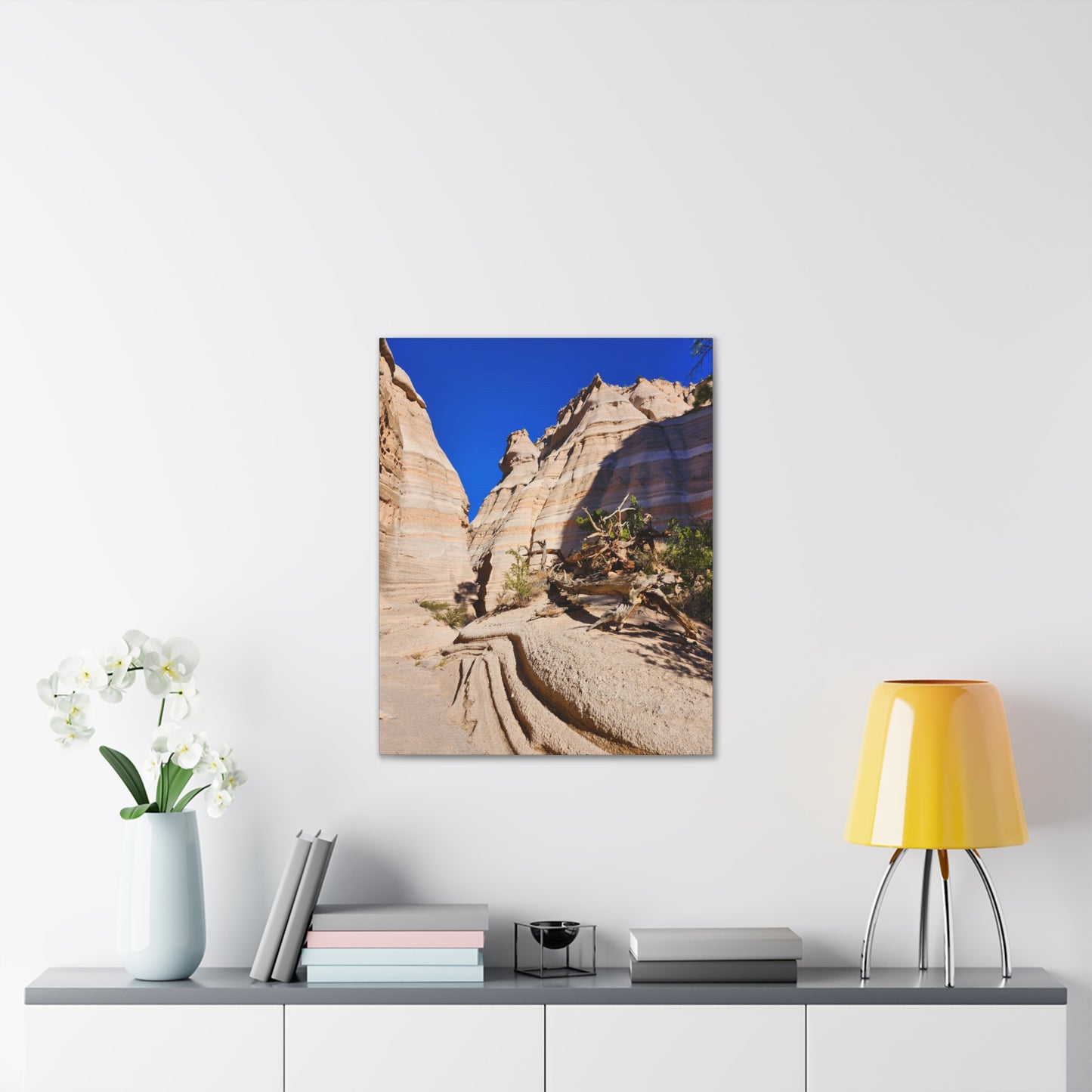 Slot Canyon Through Tent Rocks National Park: Canvas Print