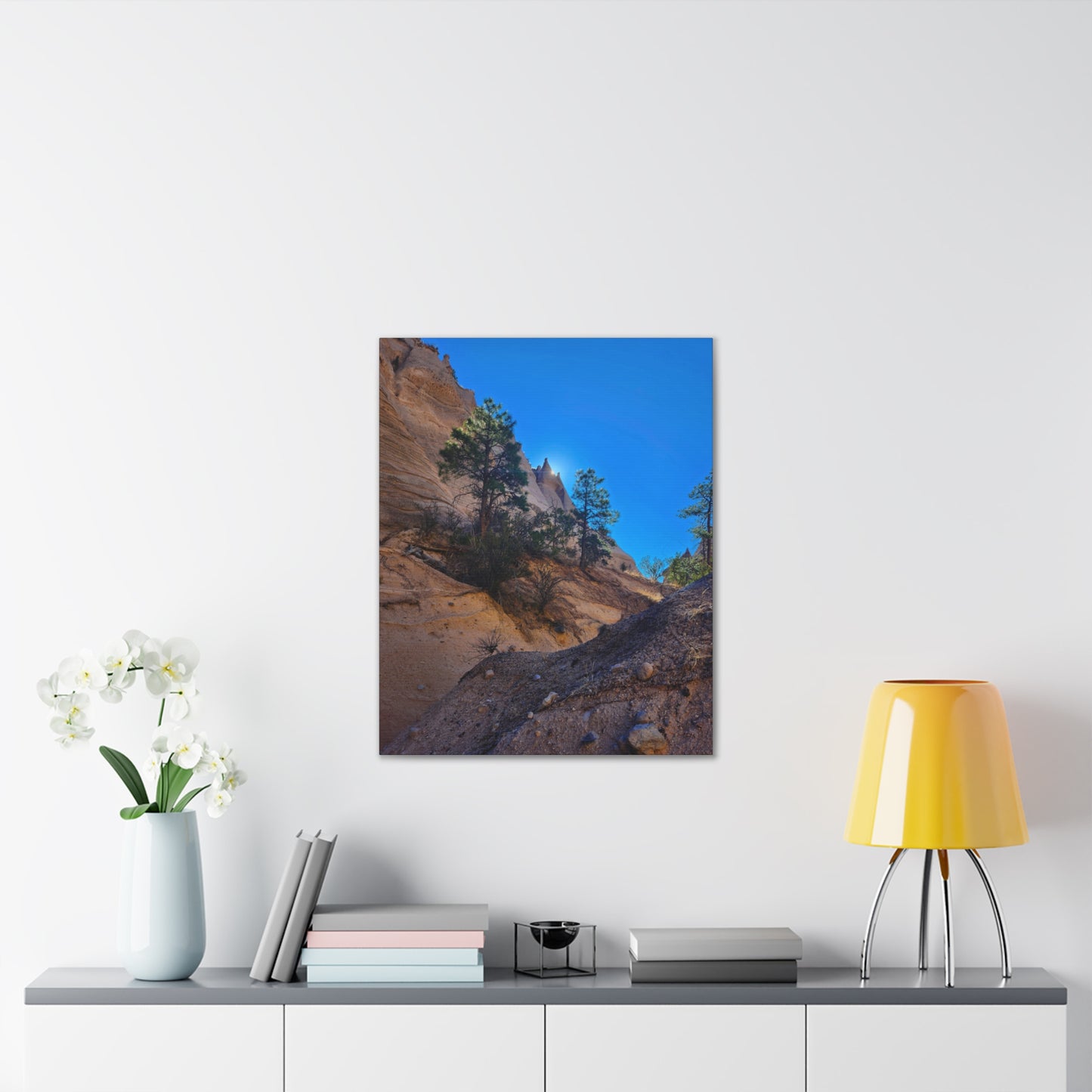 Sunrise over Tent Rocks National Park: Canvas Print