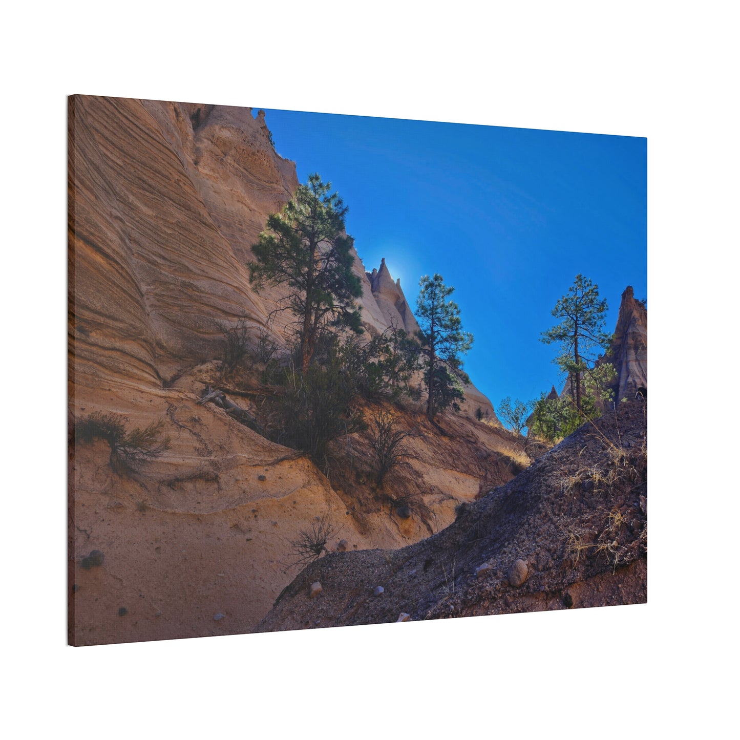 Sunrise over Tent Rocks National Park (Full): Canvas Print
