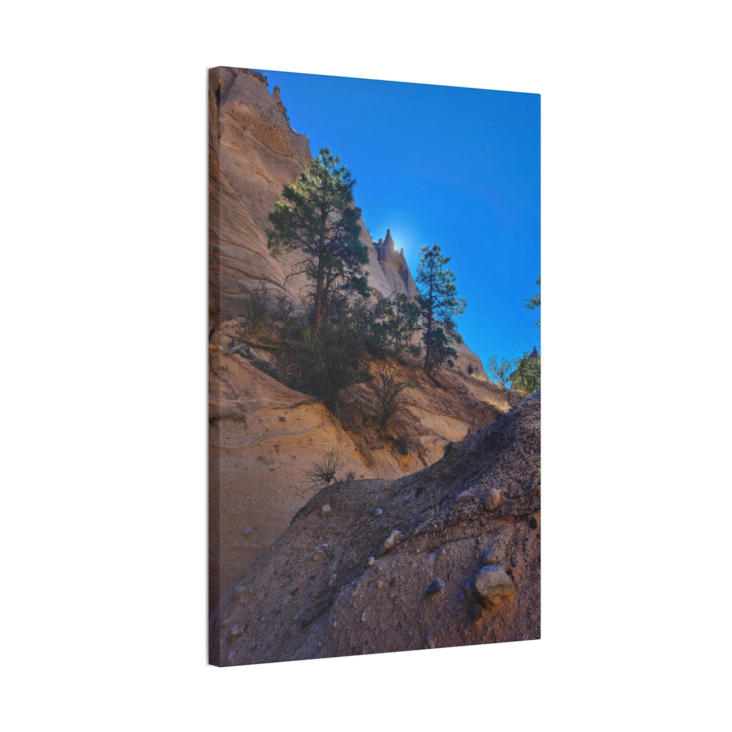 Sunrise over Tent Rocks National Park: Canvas Print