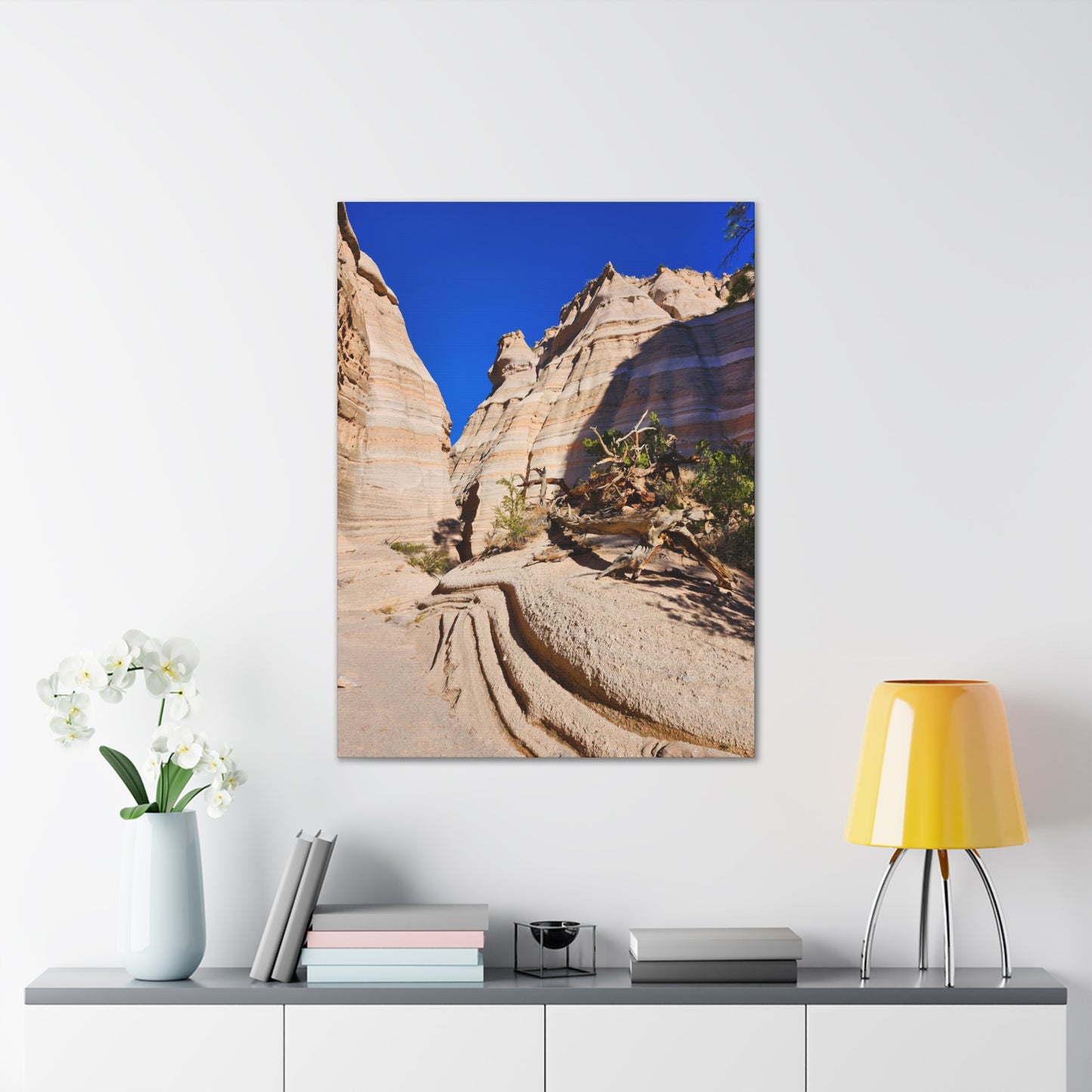 Slot Canyon Through Tent Rocks National Park: Canvas Print