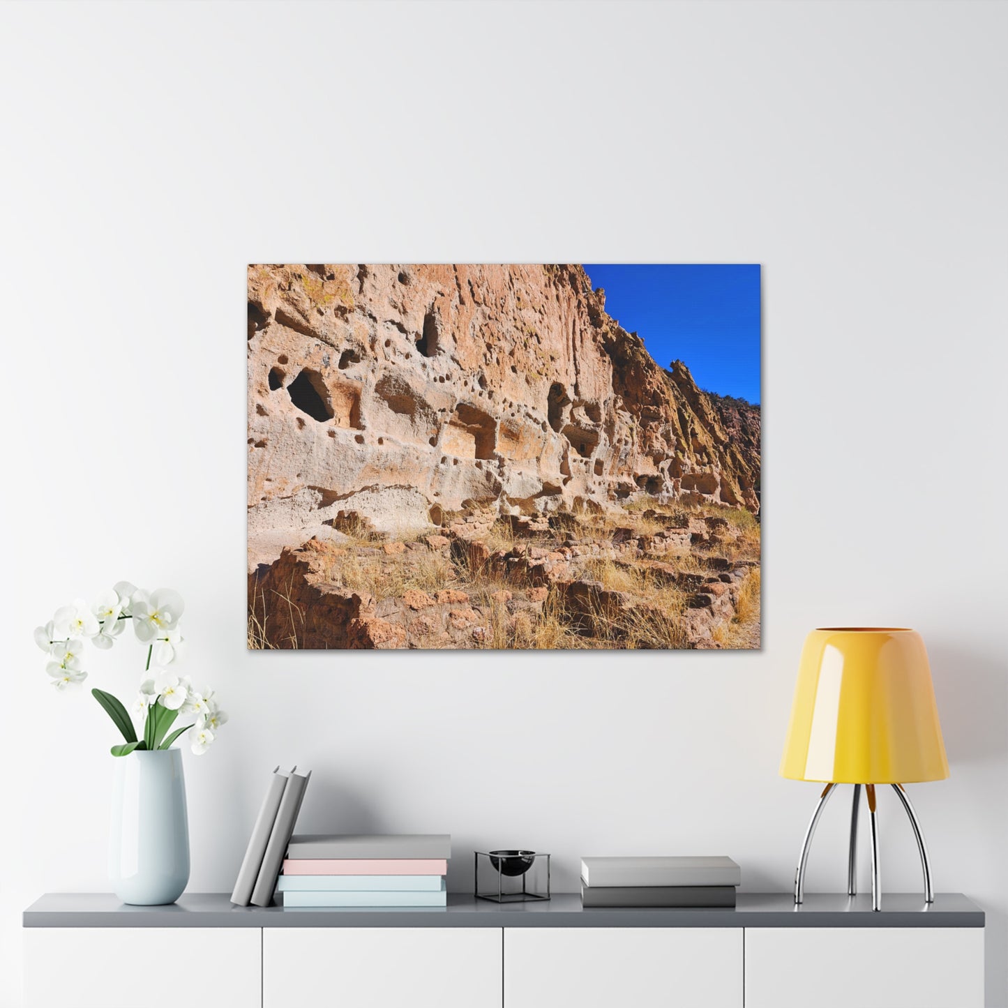 Evidence of Ancients: Bandelier National Monument (Canvas Print)