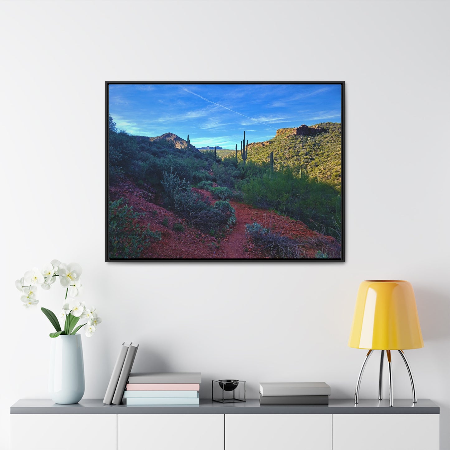Framed Canvas Gallery Wraps: The Vibrant Desert; Arizona Photography, Wall Art, Natural Landscape Home Decor for Hikers and Nature Lovers!