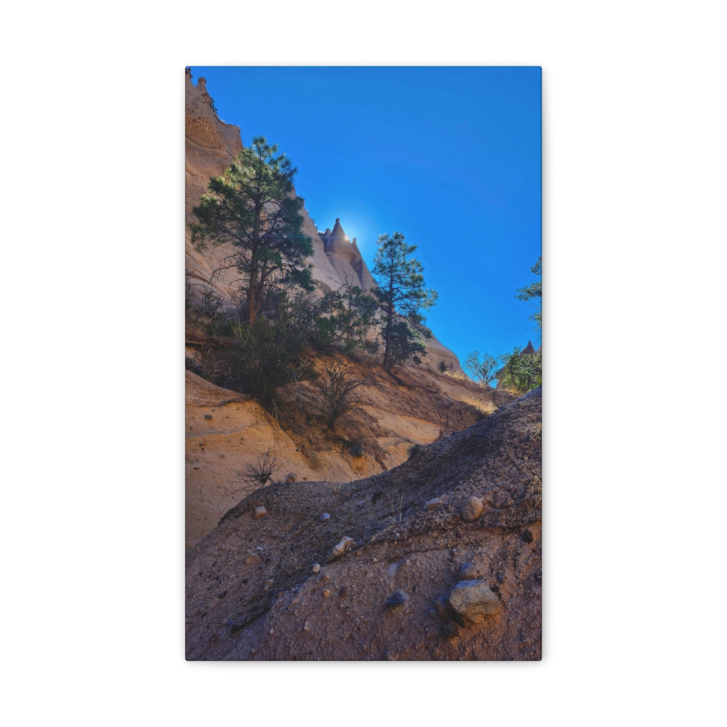 Sunrise over Tent Rocks National Park: Canvas Print