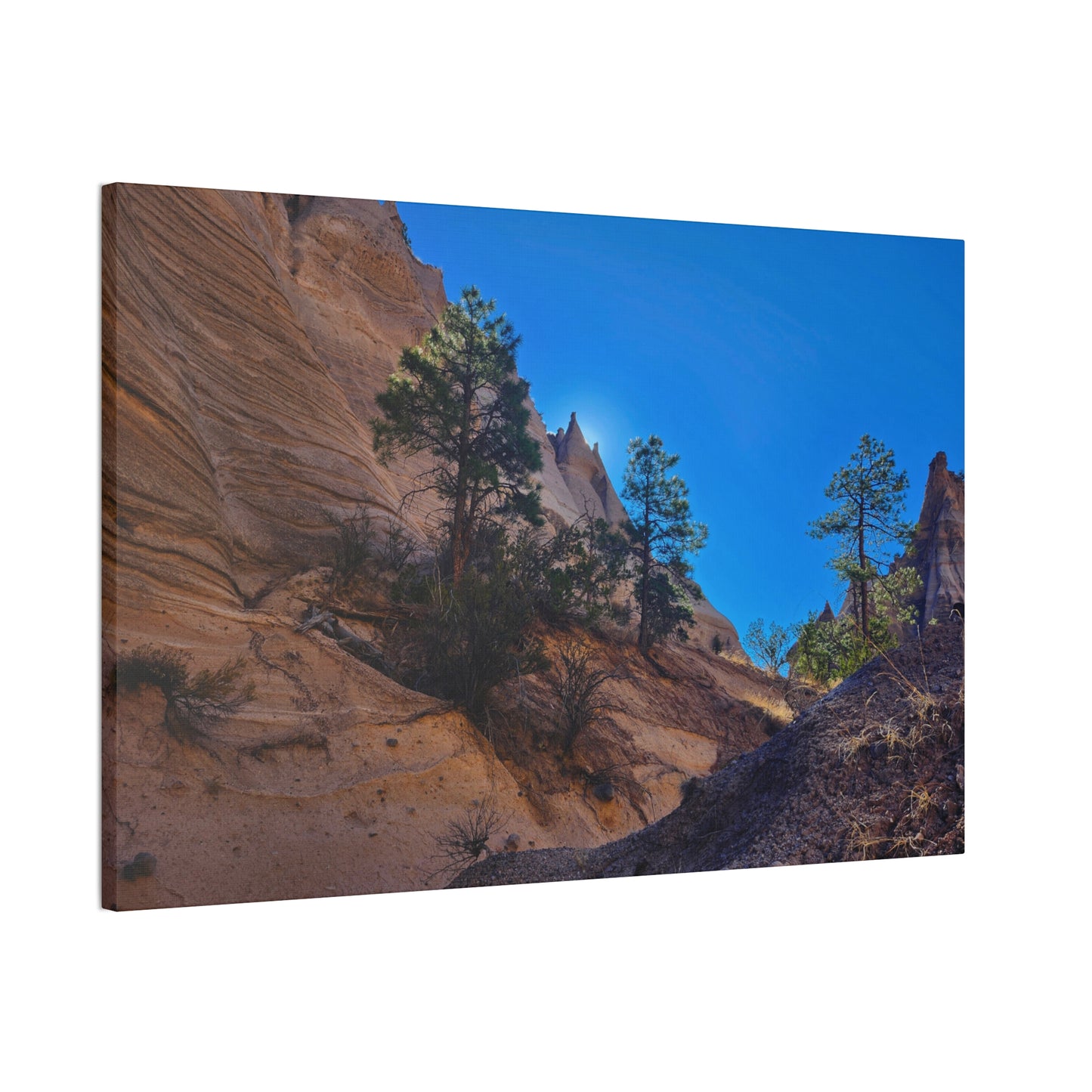 Sunrise over Tent Rocks National Park (Full): Canvas Print