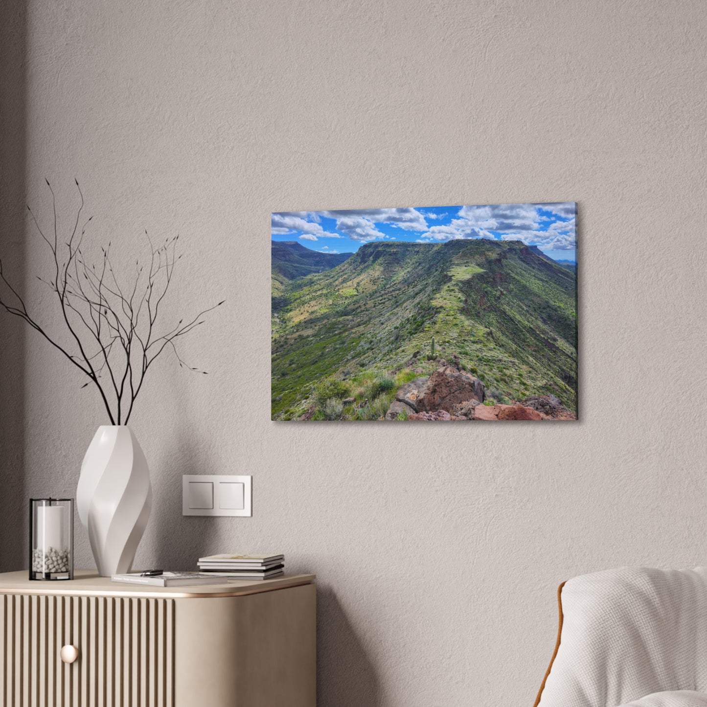 Looking Back at Skull Mesa; Arizona Photography, Wall Art, Natural Landscape Home Decor for Hikers and Nature Lovers!