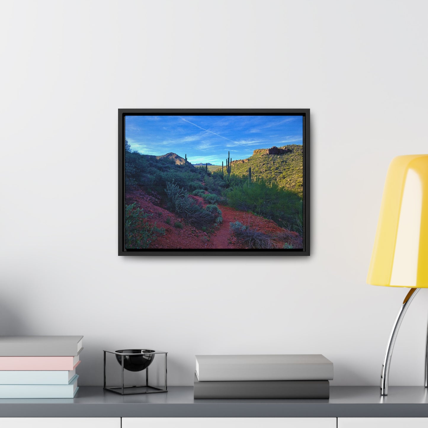 Framed Canvas Gallery Wraps: The Vibrant Desert; Arizona Photography, Wall Art, Natural Landscape Home Decor for Hikers and Nature Lovers!