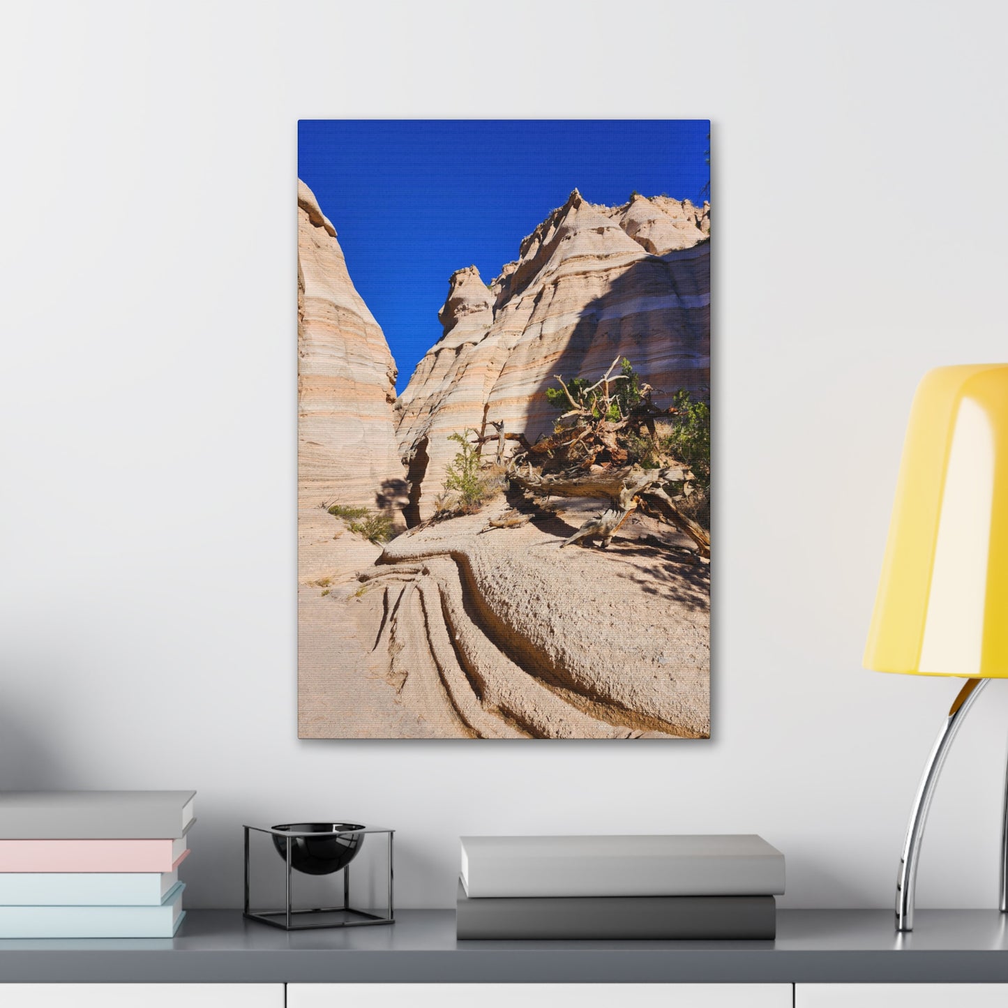 Slot Canyon Through Tent Rocks National Park: Canvas Print