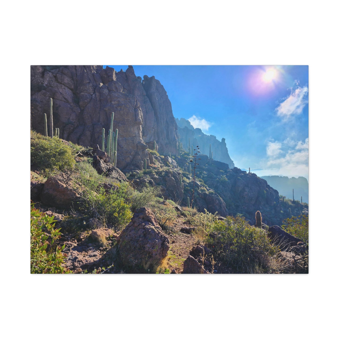 Clouds Over the Desert (#4); Arizona Photography, Wall Art, Natural Landscape Home Decor for Hikers and Nature Lovers!