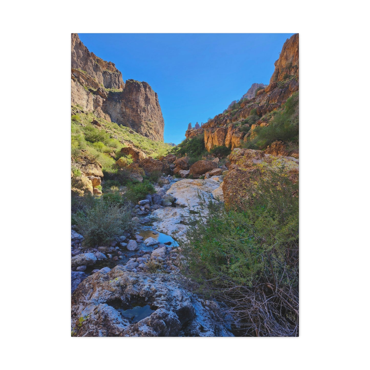 A View Down Crucifix Canyon (#2); Arizona Photography, Wall Art, Natural Landscape Home Decor for Hikers and Nature Lovers!