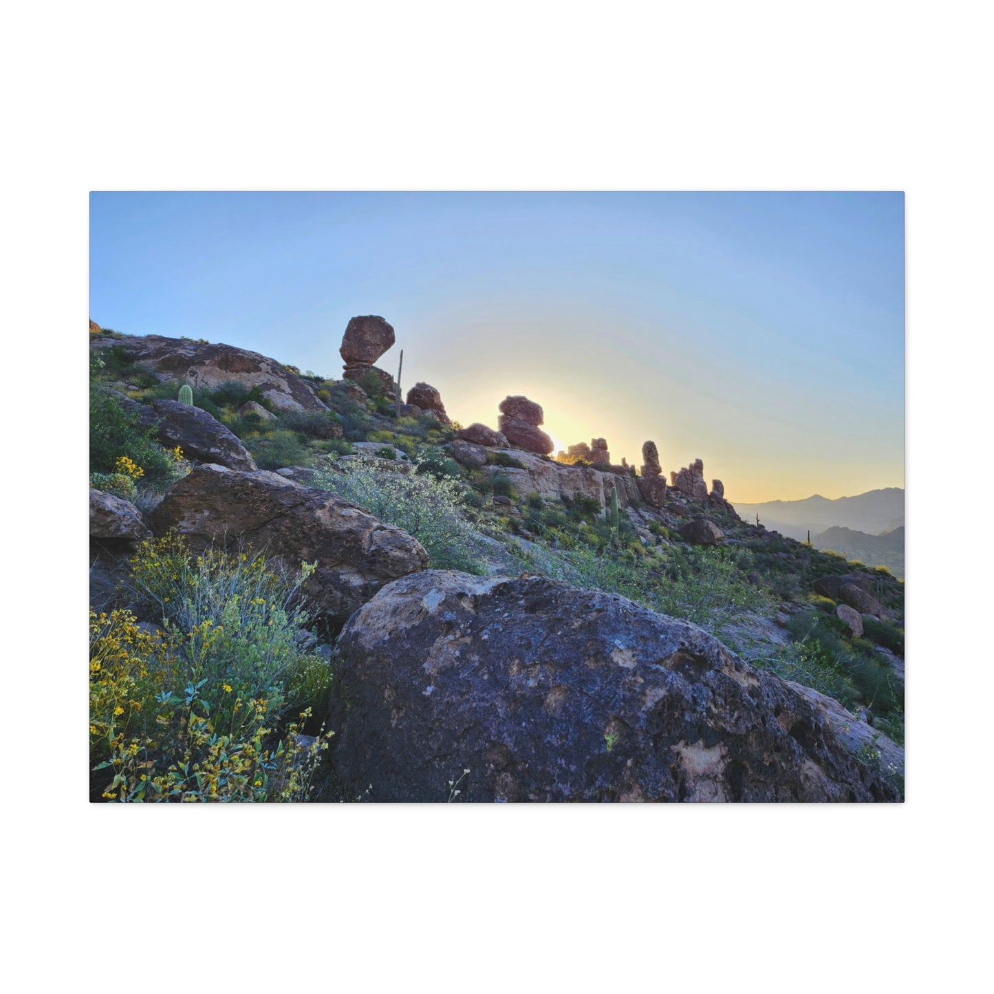 Balancing Rocks in The Superstition Mountains; Arizona Photography, Wall Art, Natural Landscape Home Decor for Hikers and Nature Lovers!