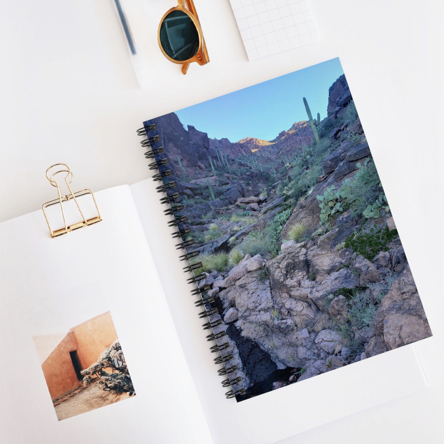 Spiral Notebook: A View Up the Canyon; A Writing Journal to Log Your Travels and Adventures, for Hikers and Nature Lovers!