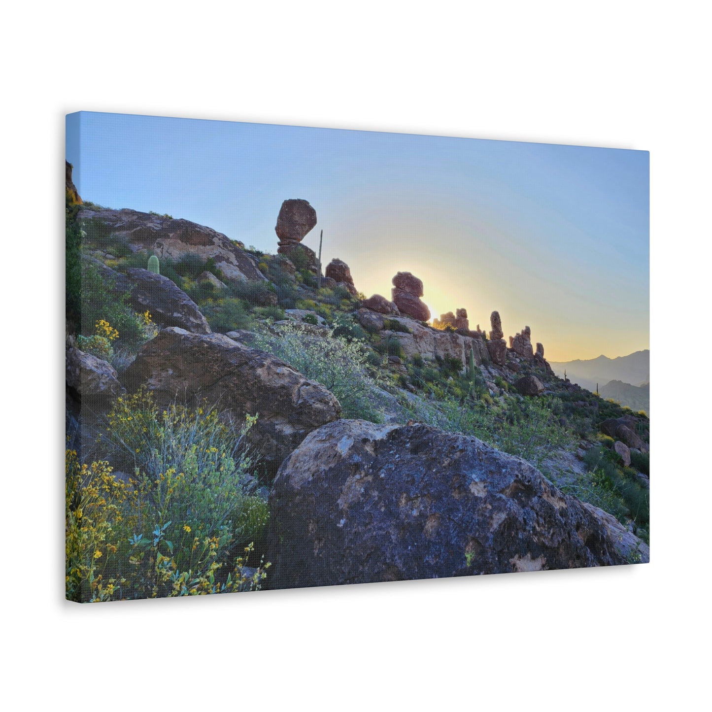 Balancing Rocks in The Superstition Mountains; Arizona Photography, Wall Art, Natural Landscape Home Decor for Hikers and Nature Lovers!