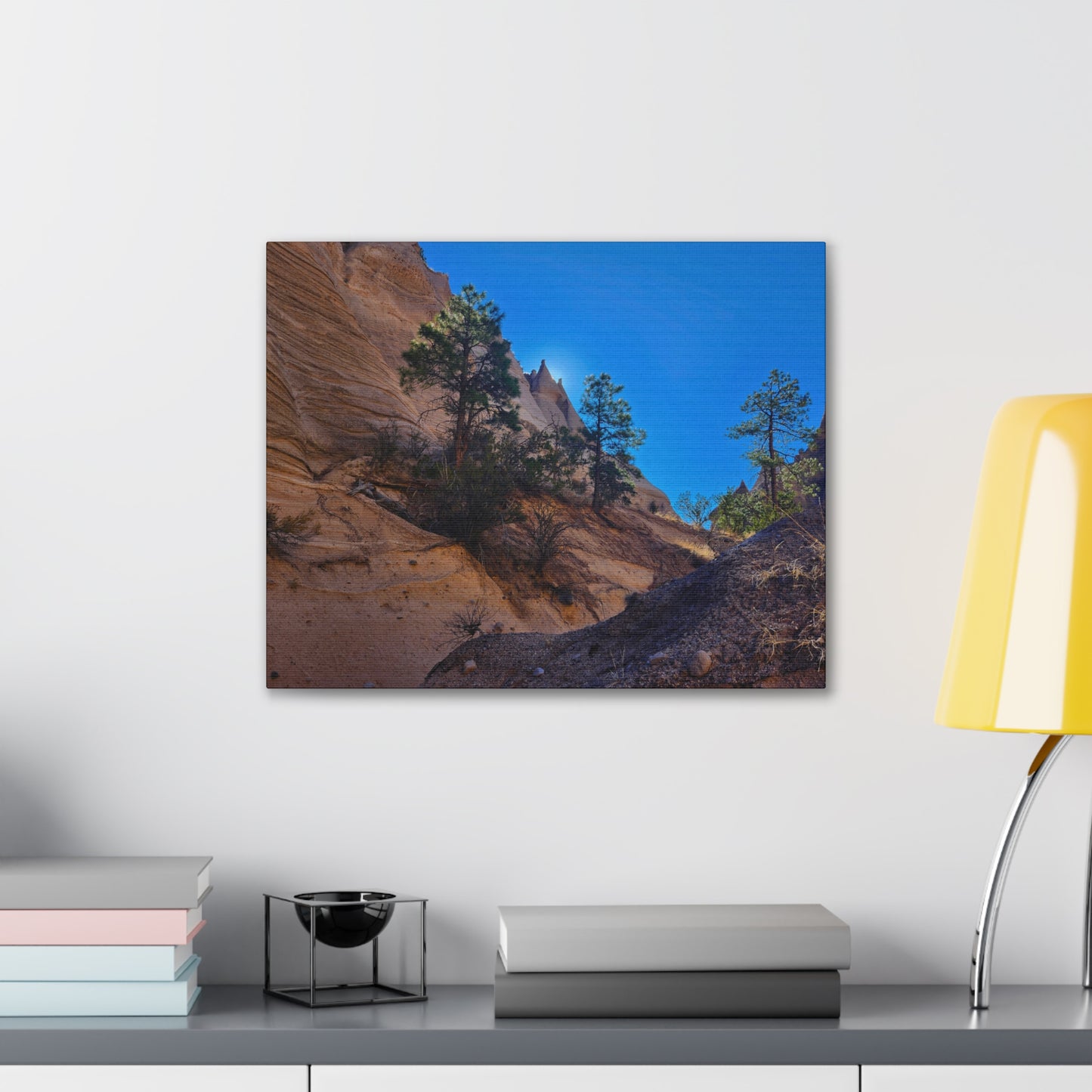Sunrise over Tent Rocks National Park (Full): Canvas Print
