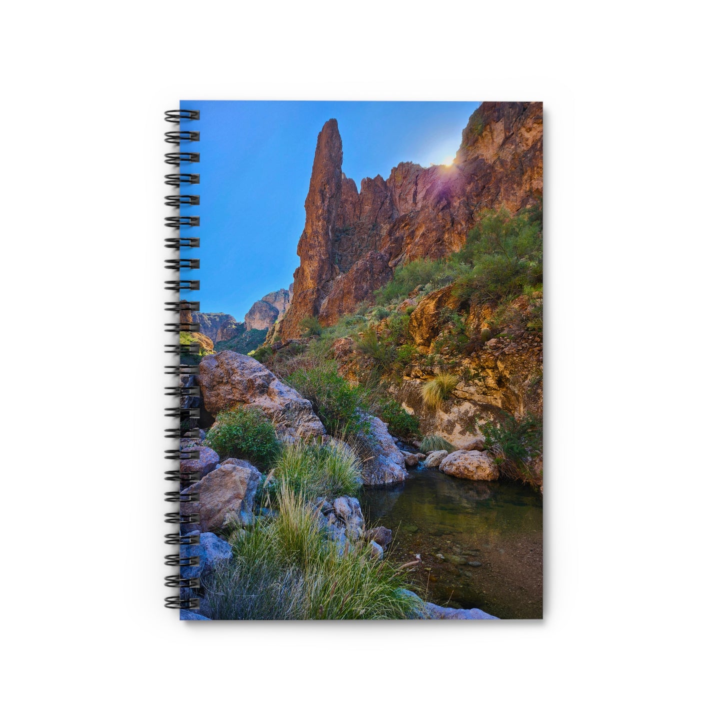 Sun Rising from Crucifix Canyon: a writing journal for all your travels and adventures!