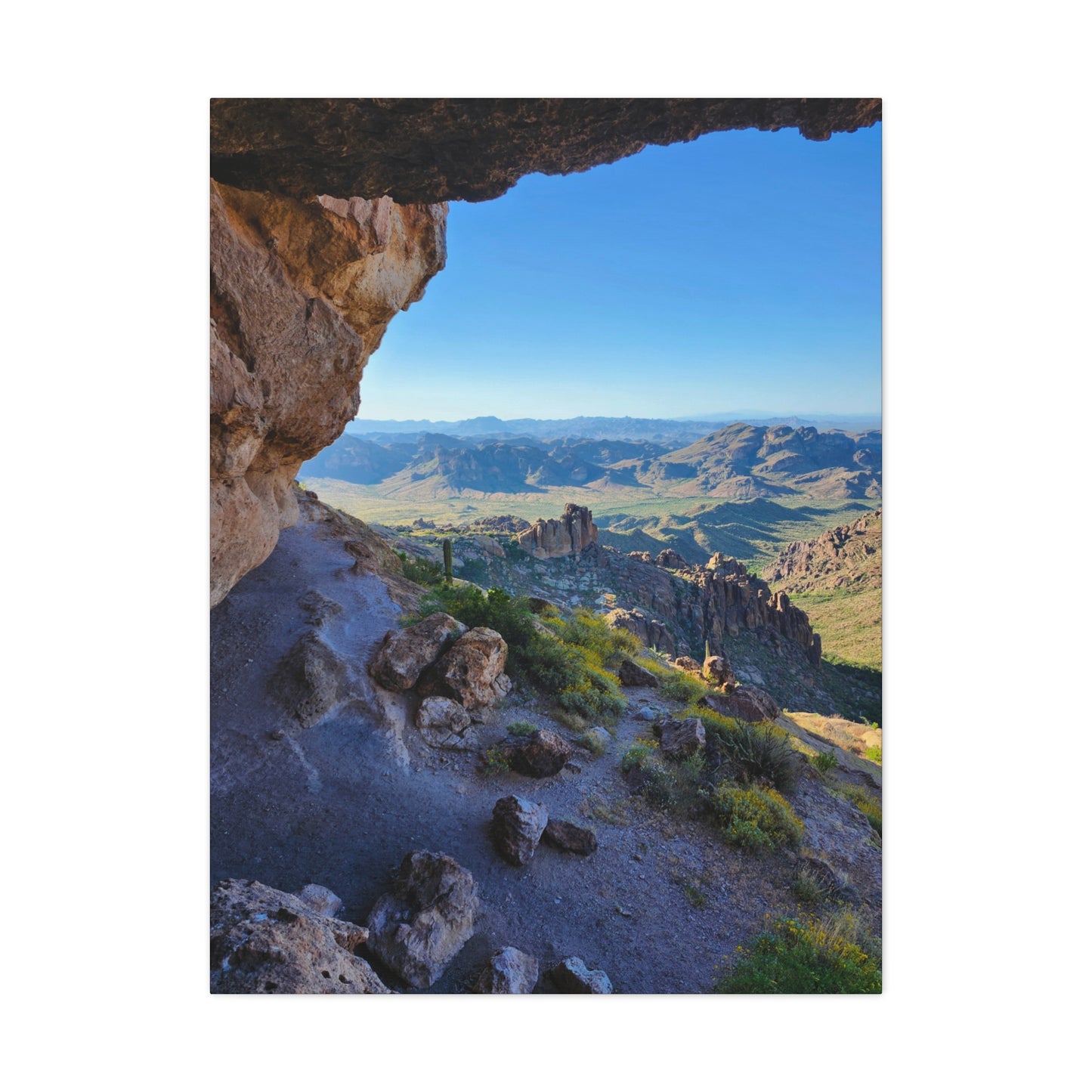 From Geronimo's Cave; Arizona Photography, Wall Art, Natural Landscape Home Decor for Hikers and Nature Lovers!