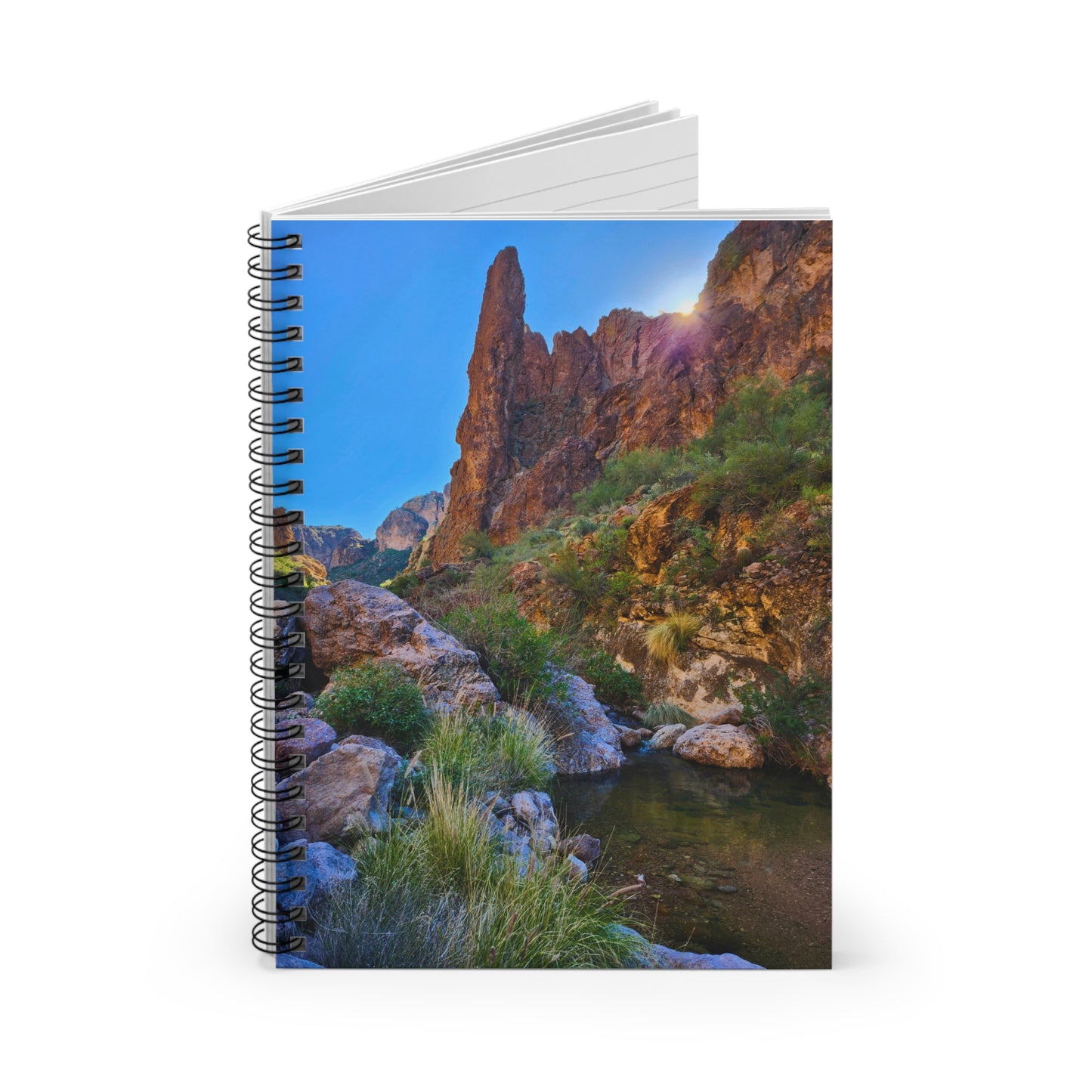 Sun Rising from Crucifix Canyon: a writing journal for all your travels and adventures!