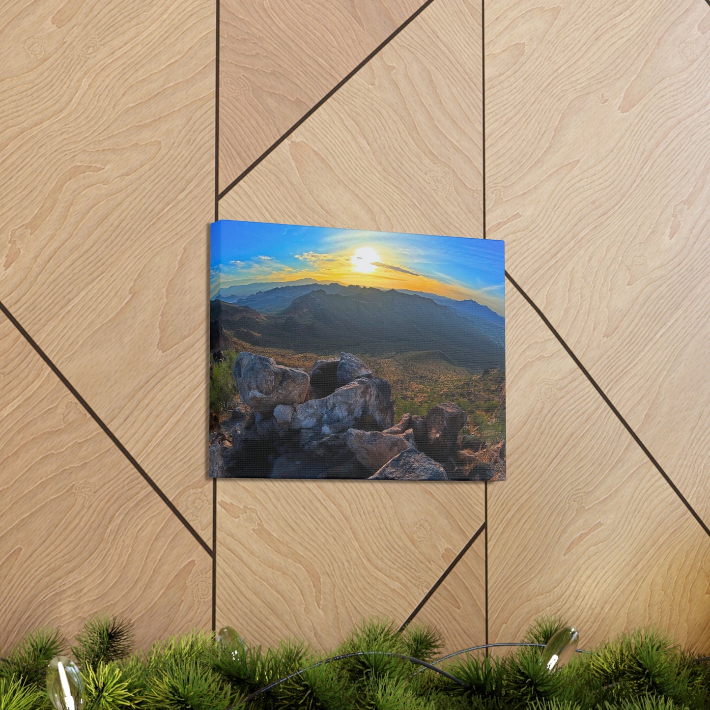 Canvas Gallery Wrap: Original Desert Wall Art, Landscape Photography, Home Decor for Hikers and Nature Lovers, Scenic Outdoor Views