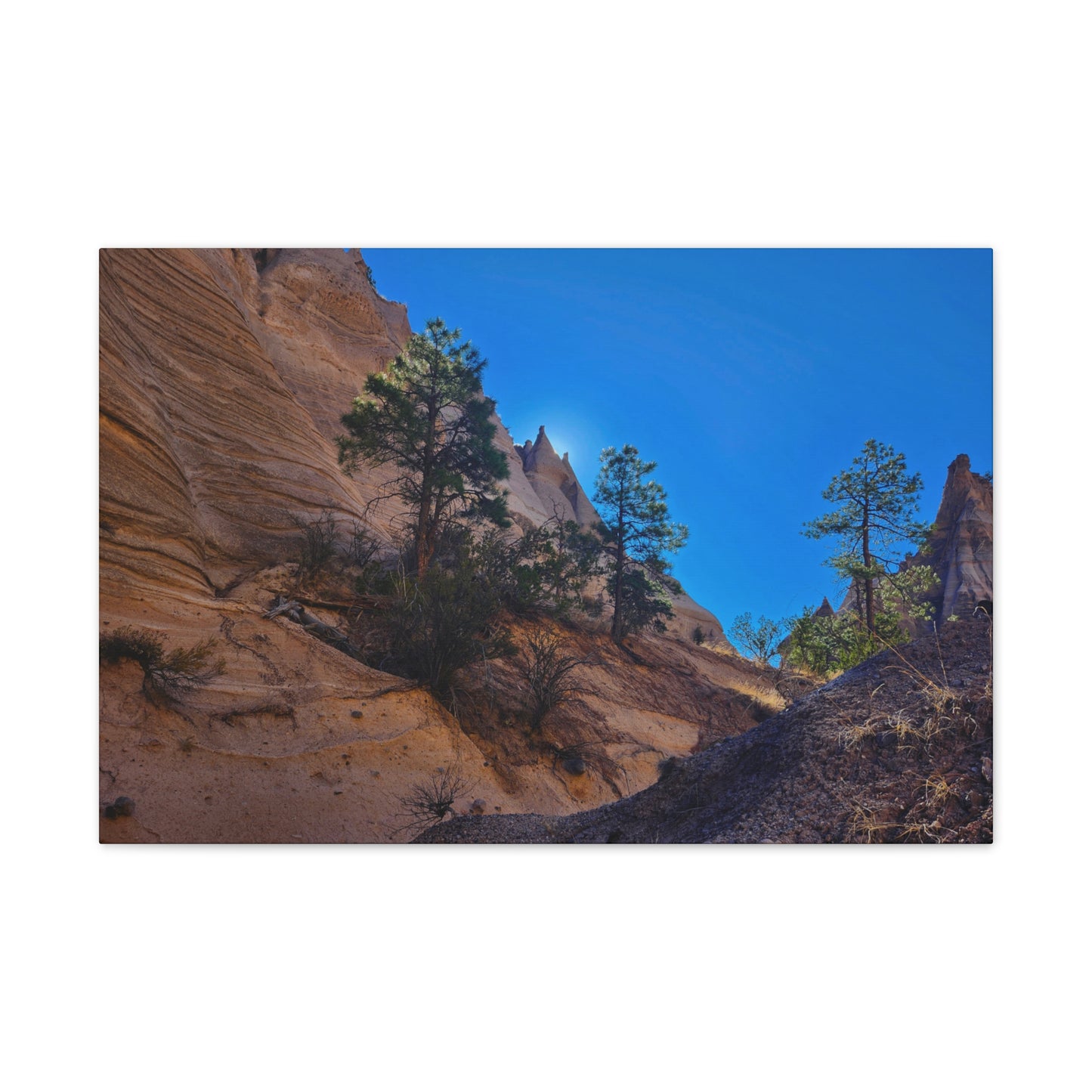 Sunrise over Tent Rocks National Park (Full): Canvas Print