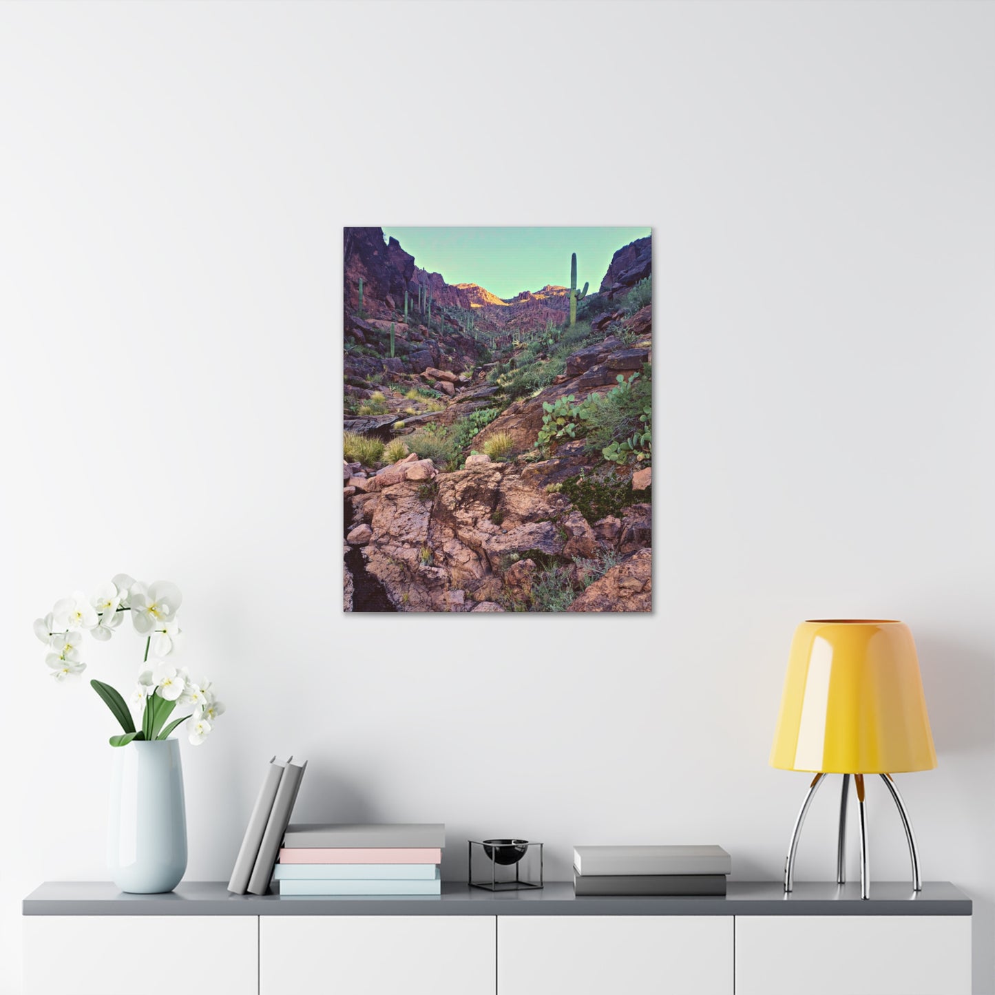 Canvas Gallery Wraps: A View Up the Canyon; Arizona Photography, Wall Art, Natural Landscape Home Decor for Hikers and Nature Lovers!