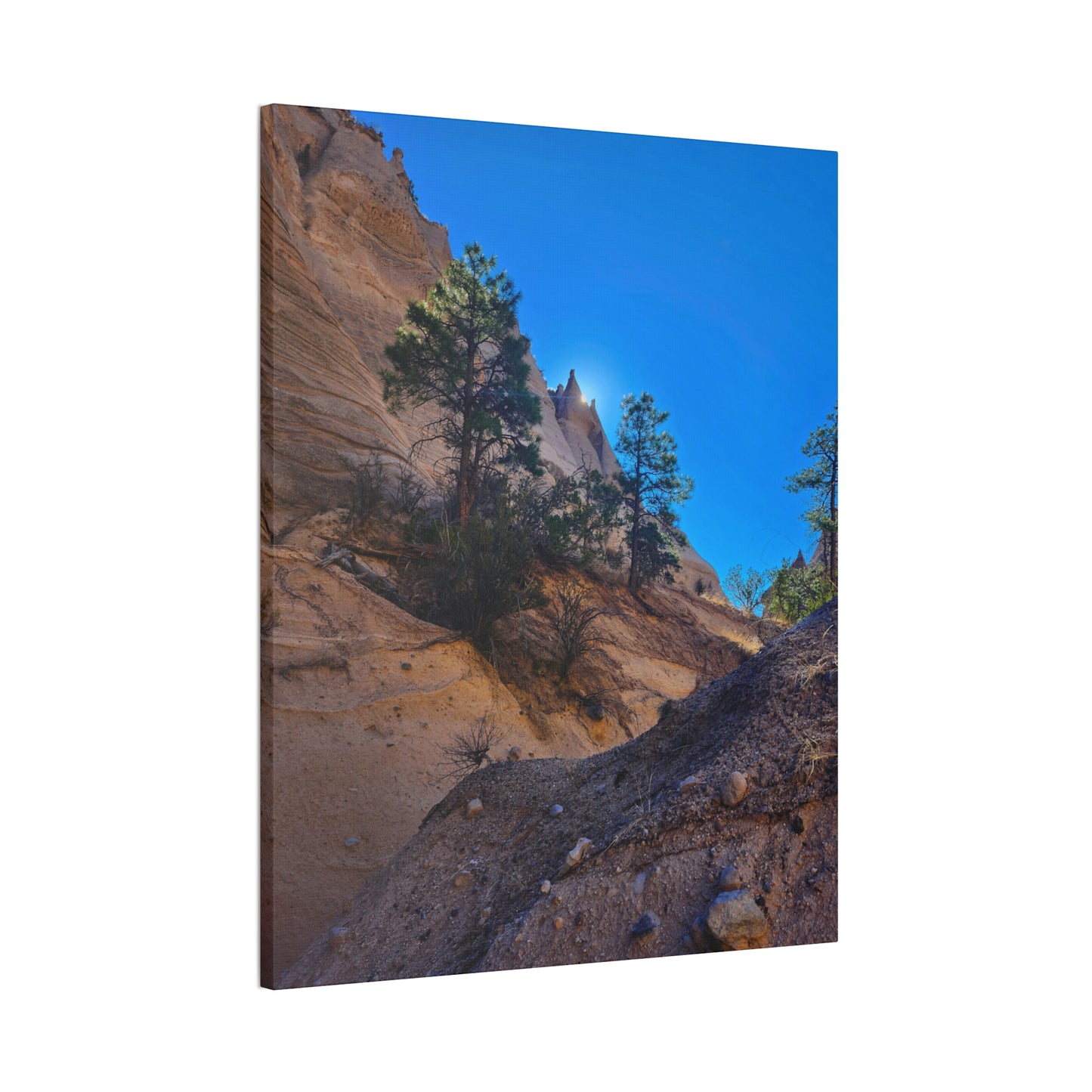 Sunrise over Tent Rocks National Park: Canvas Print