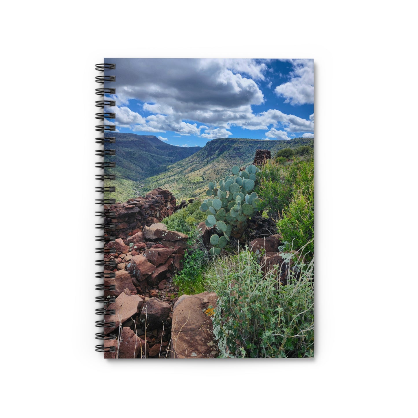 Spiral Notebook: The Ruins of Skull Mesa (#7), a writing journal for all your travels and adventures!