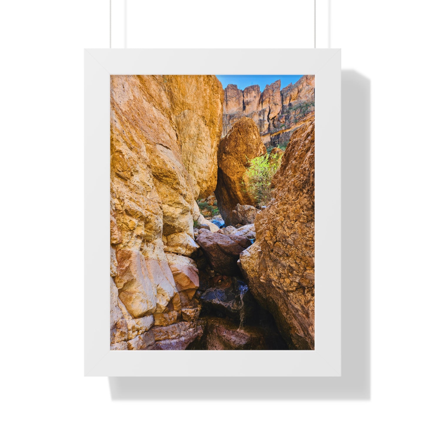 The Boulders of Crucifix Canyon, Superstition Mountains (vert); Arizona Photography, Wall Art, Natural Landscape Home Decor for Hikers and Nature Lovers!