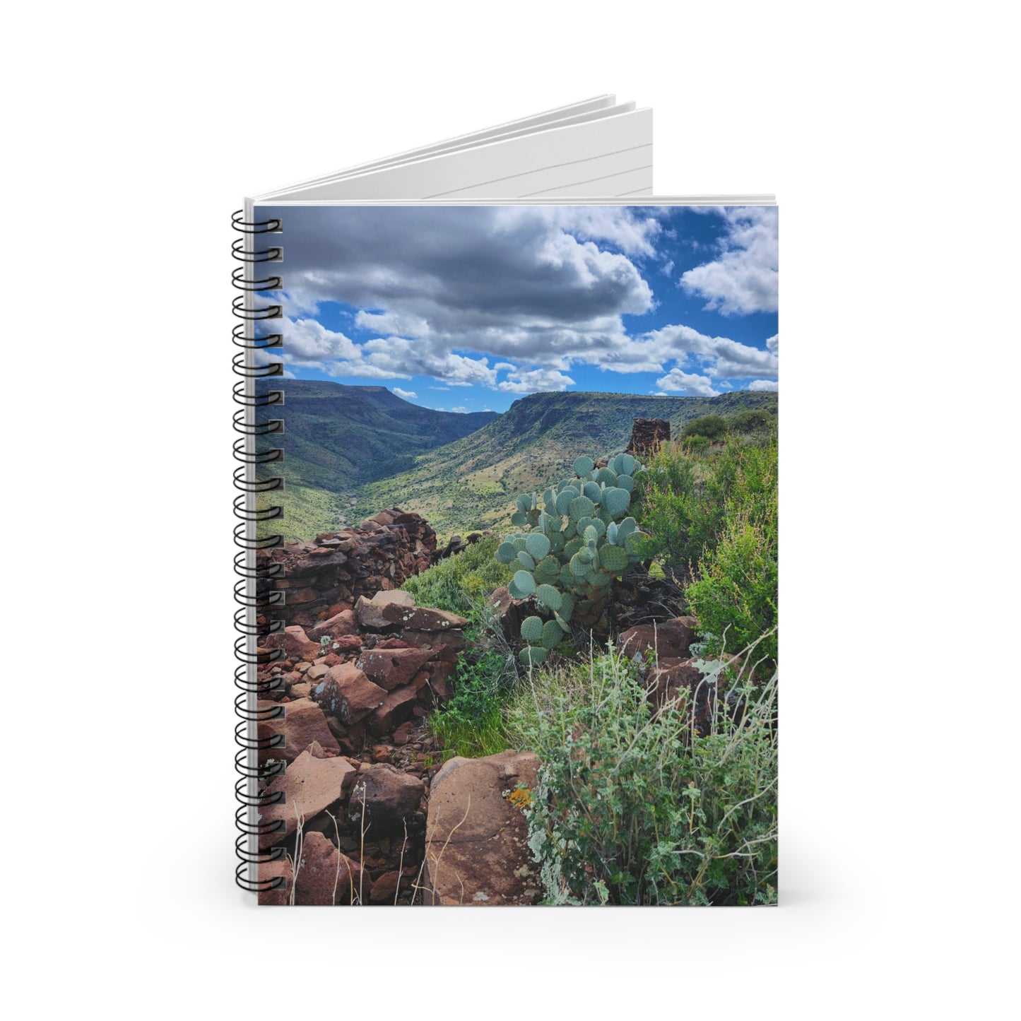 Spiral Notebook: The Ruins of Skull Mesa (#7), a writing journal for all your travels and adventures!