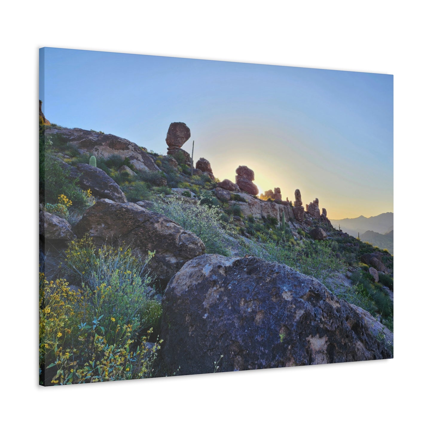 Balancing Rocks in The Superstition Mountains; Arizona Photography, Wall Art, Natural Landscape Home Decor for Hikers and Nature Lovers!