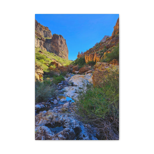 A View Down Crucifix Canyon (#2); Arizona Photography, Wall Art, Natural Landscape Home Decor for Hikers and Nature Lovers!