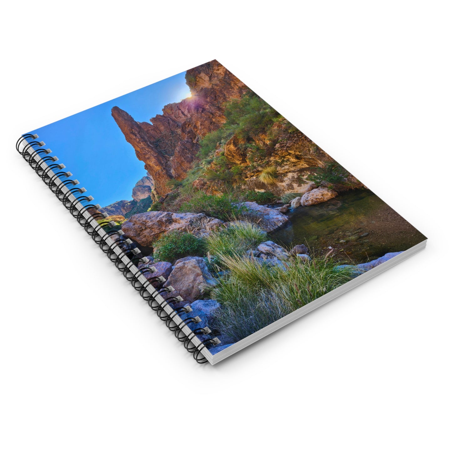 Sun Rising from Crucifix Canyon: a writing journal for all your travels and adventures!