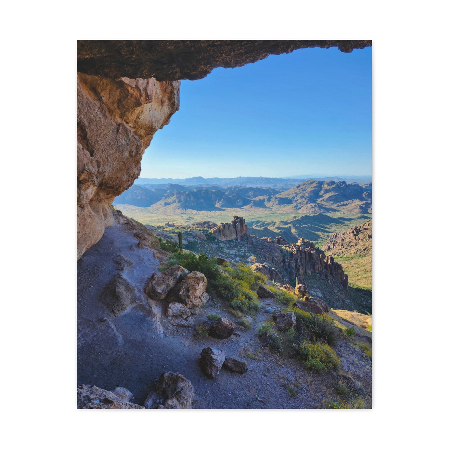 From Geronimo's Cave; Arizona Photography, Wall Art, Natural Landscape Home Decor for Hikers and Nature Lovers!