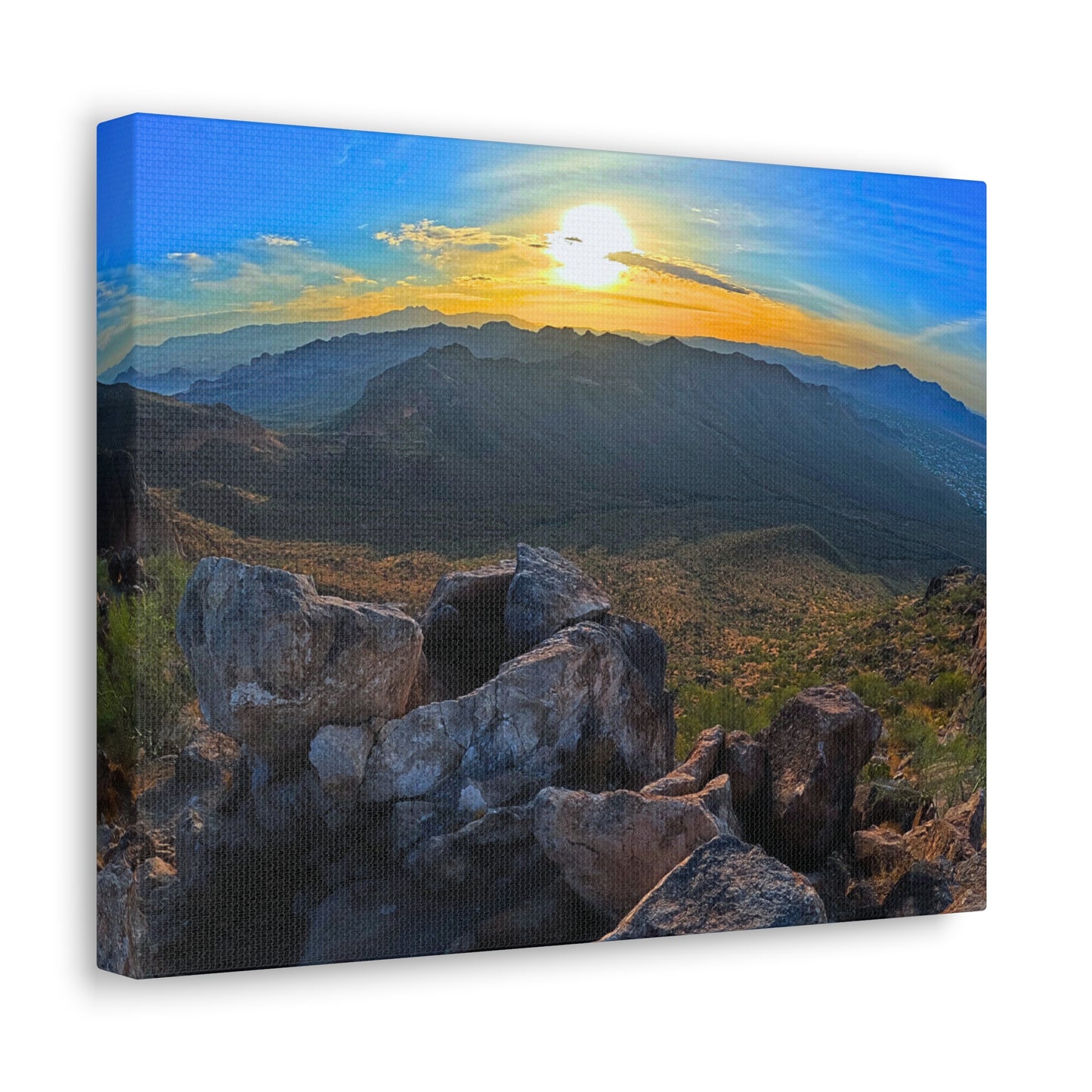 Canvas Gallery Wrap: Original Desert Wall Art, Landscape Photography, Home Decor for Hikers and Nature Lovers, Scenic Outdoor Views