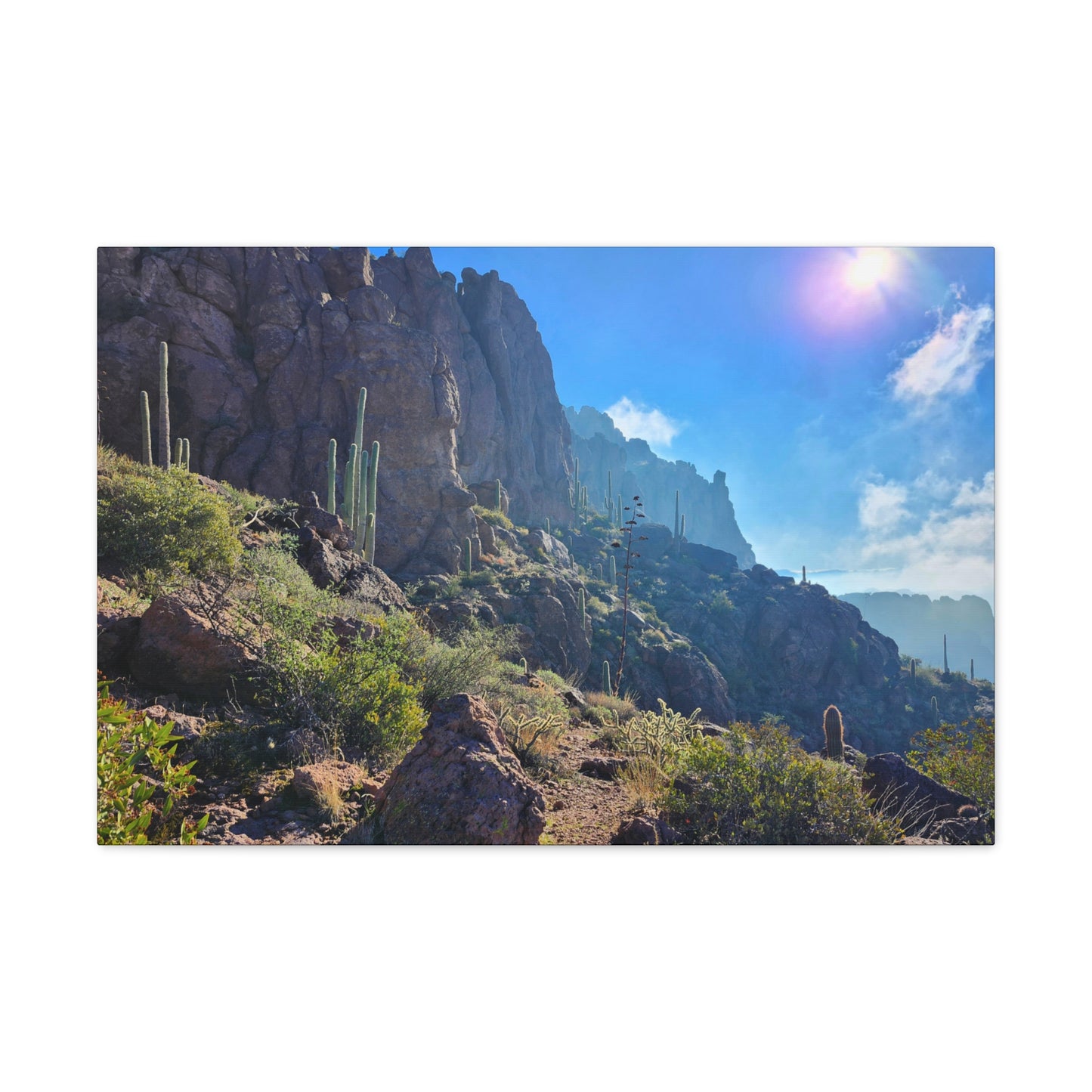 Clouds Over the Desert (#4); Arizona Photography, Wall Art, Natural Landscape Home Decor for Hikers and Nature Lovers!