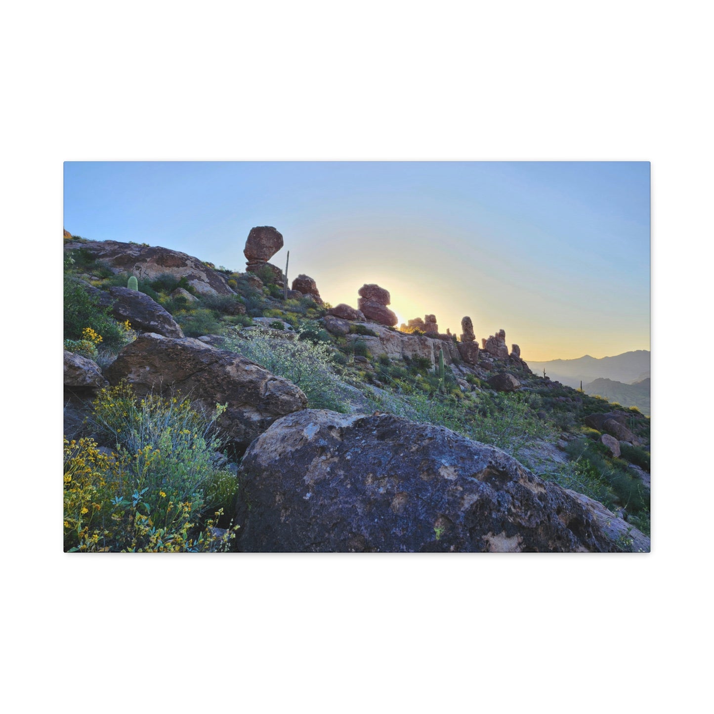 Balancing Rocks in The Superstition Mountains; Arizona Photography, Wall Art, Natural Landscape Home Decor for Hikers and Nature Lovers!