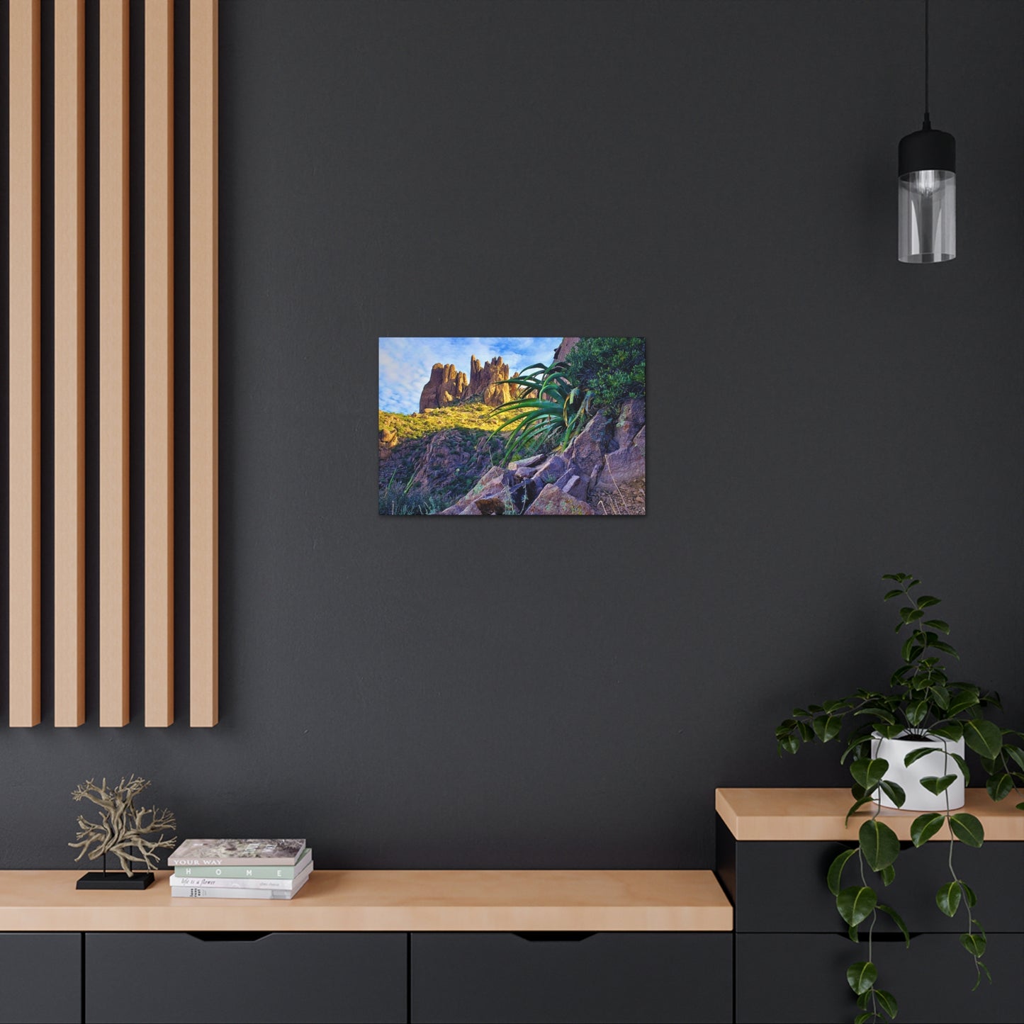 Canvas Gallery Wraps: Succulents and Spires; Arizona Photography, Wall Art, Natural Landscape Home Decor for Hikers and Nature Lovers!