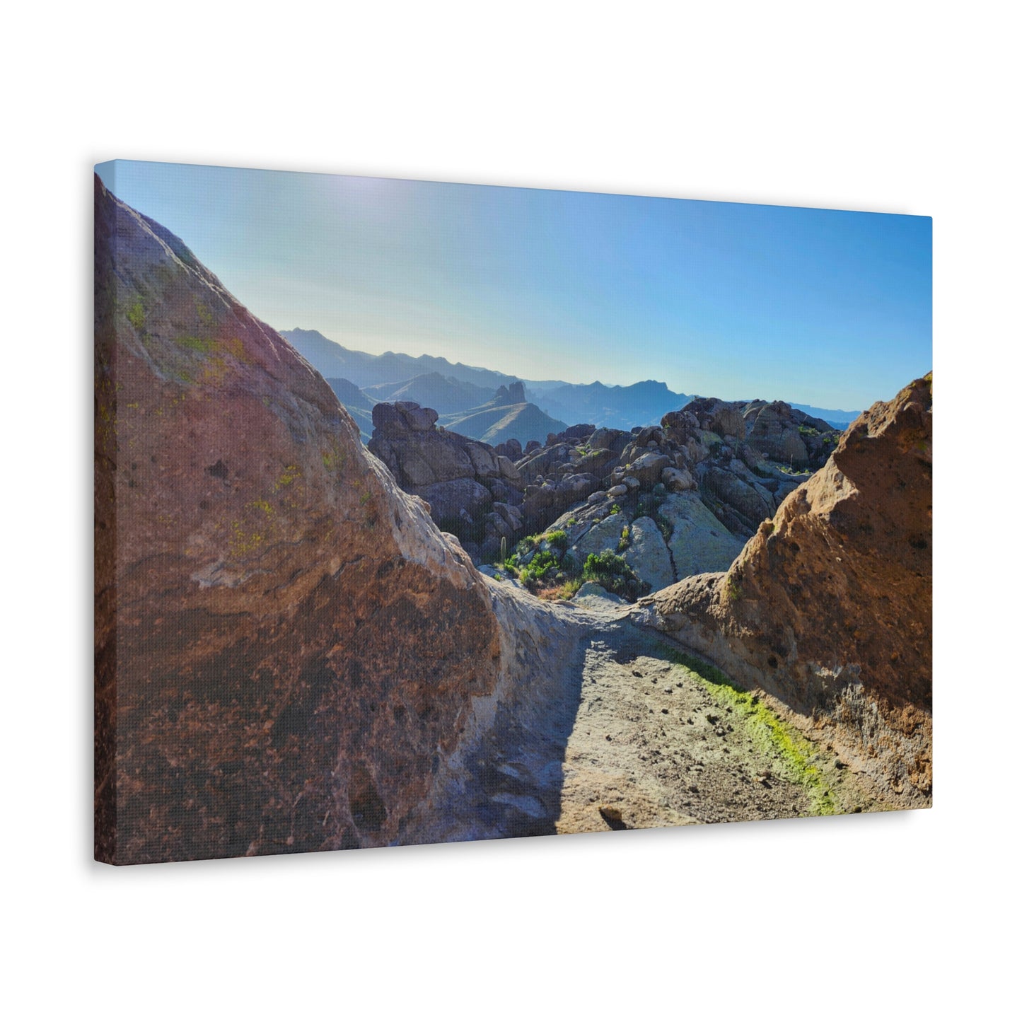 From a Keyhole in The Superstition Mountains; Arizona Photography, Wall Art, Natural Landscape Home Decor for Hikers and Nature Lovers!