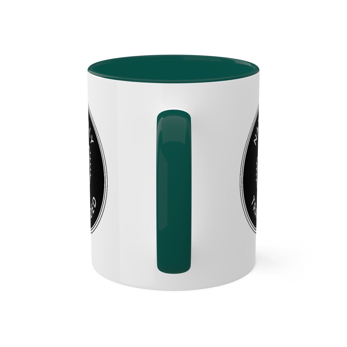 Ceramic Coffee Mug: Naturally Trailheaded Logo, Saguaro Cactus, Great for Hiking, Camping, Outdoors Enthusiasts!