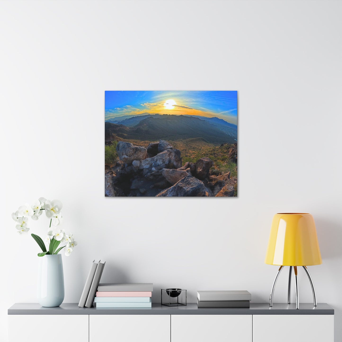 Canvas Gallery Wrap: Original Desert Wall Art, Landscape Photography, Home Decor for Hikers and Nature Lovers, Scenic Outdoor Views