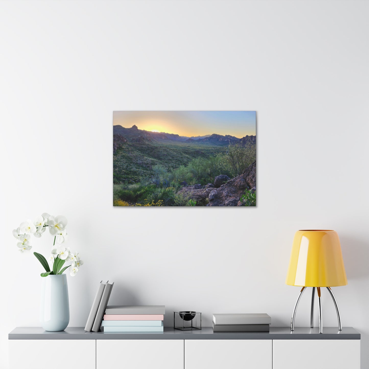 Sunrise #2 in The Superstition Mountains; Arizona Photography, Wall Art, Natural Landscape Home Decor for Hikers and Nature Lovers!